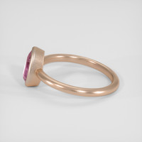 2.04 Ct. Pink Sapphire Ring, 14K Rose Gold 4
