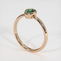 0.61 Ct. Gemstone Ring, 18K Rose Gold 2