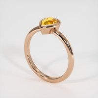 1.07 Ct. Sapphire Ring, 18K Rose Gold 2