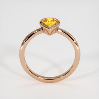 1.07 Ct. Sapphire Ring, 18K Rose Gold 3