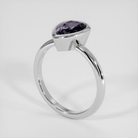 2.34 Ct. Purple Spinel Ring, 14K White Gold 2
