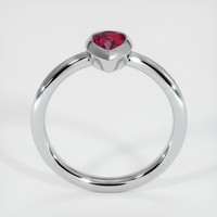 1.02 Ct. Ruby Ring, 14K White Gold 3