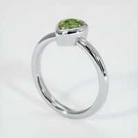 1.75 Ct. Sapphire Ring, 14K White Gold 2