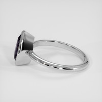 2.34 Ct. Purple Spinel Ring, 18K White Gold 4
