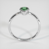 0.61 Ct. Gemstone Ring, 18K White Gold 3