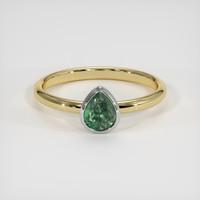 0.61 Ct. Gemstone Ring, 14K White & Yellow 1