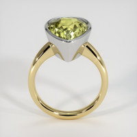 6.23 Ct. Gemstone Ring, 18K White & Yellow 3