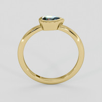 0.41 Ct. Bi Color / Parti Sapphire Ring, 10K Yellow Gold 3