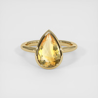 4.49 Ct. Gemstone Ring, 14K Yellow Gold 1