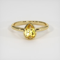 1.27 Ct. Gemstone Ring, 14K Yellow Gold 1