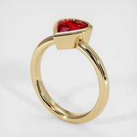 1.89 Ct. Ruby  Ring - 14K Yellow Gold