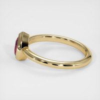 1.02 Ct. Ruby Ring, 14K Yellow Gold 4