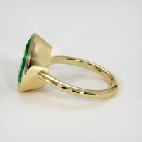 5.02 Ct. Emerald Ring, 18K Yellow Gold 4