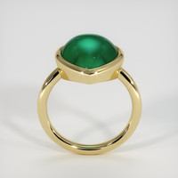 5.59 Ct. Emerald Ring, 18K Yellow Gold 3