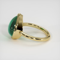 5.59 Ct. Emerald Ring, 18K Yellow Gold 4