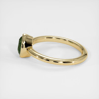 1.14 Ct. Sapphire Ring, 18K Yellow Gold 4