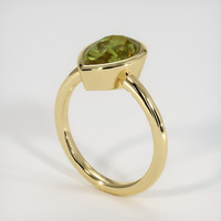 6.05 Ct. Sapphire Ring, 18K Yellow Gold 2
