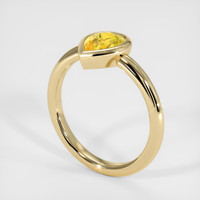 1.58 Ct. Yellow Sapphire Ring, 18K Yellow Gold 2