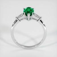 1.36 Ct. Emerald Ring, Platinum 950 3