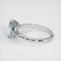 1.35 Ct. Gemstone Ring, Platinum 950 4