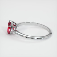 0.76 Ct. Ruby Ring, Platinum 950 4