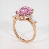 5.33 Ct. Gemstone Ring, 14K Rose Gold 2