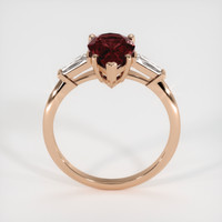 2.18 Ct. Gemstone Ring, 14K Rose Gold 3