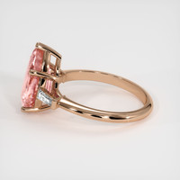 4.17 Ct. Sapphire Ring, 14K Rose Gold 4