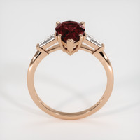 2.18 Ct. Gemstone Ring, 18K Rose Gold 3