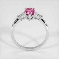 1.24 Ct. Pink Spinel Ring, 10K White Gold 3