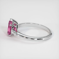 1.24 Ct. Pink Spinel Ring, 10K White Gold 4