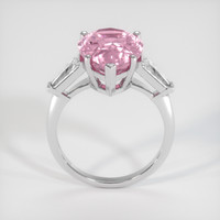 5.33 Ct. Pink Tourmaline Ring, 10K White Gold 3