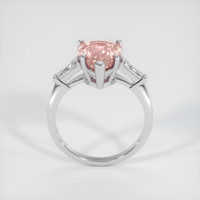 4.17 Ct. Sapphire Ring, 14K White Gold 3