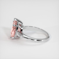 4.17 Ct. Sapphire Ring, 14K White Gold 4