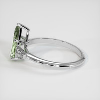 1.35 Ct. Sapphire Ring, 14K White Gold 4
