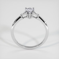1.08 Ct. Gemstone Ring, 18K White Gold 3