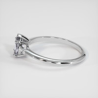 1.08 Ct. Gemstone Ring, 18K White Gold 4