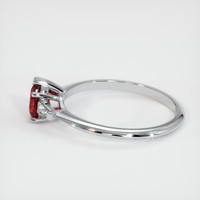 Ruby Ring 0.58 Ct., 18K White Gold Preview