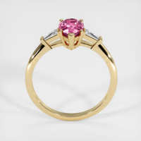 1.24 Ct. Pink Spinel Ring, 10K Yellow Gold 3