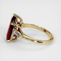 3.18 Ct. Ruby Ring, 14K Yellow Gold 4