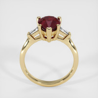 3.01 Ct. Ruby Ring, 14K Yellow Gold 3