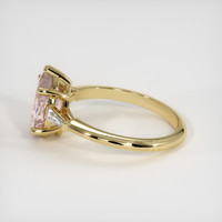 2.24 Ct. Pink Sapphire Ring, 14K Yellow Gold 4