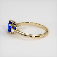 1.85 Ct. Blue Sapphire Ring, 18K Yellow Gold 4