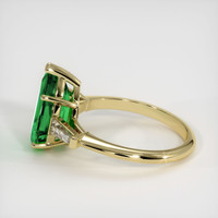 2.69 Ct. Emerald Ring, 18K Yellow Gold 4