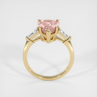 4.17 Ct. Sapphire Ring, 18K Yellow Gold 3