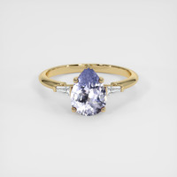 2.27 Ct. Sapphire Ring, 18K Yellow Gold 1