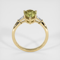 3.07 Ct. Sapphire Ring, 18K Yellow Gold 3