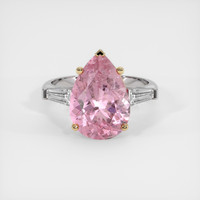 5.33 Ct. Gemstone Ring, 14K Yellow & White 1