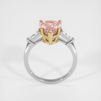 4.17 Ct. Sapphire Ring, 18K Yellow & White 3
