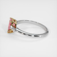 0.99 Ct. Sapphire Ring, 18K Yellow & White 4